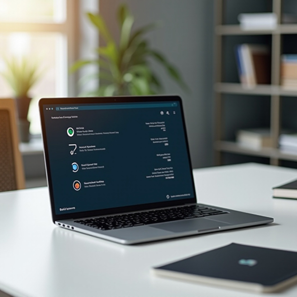 cómo comprobar el disco duro en un Chromebook
