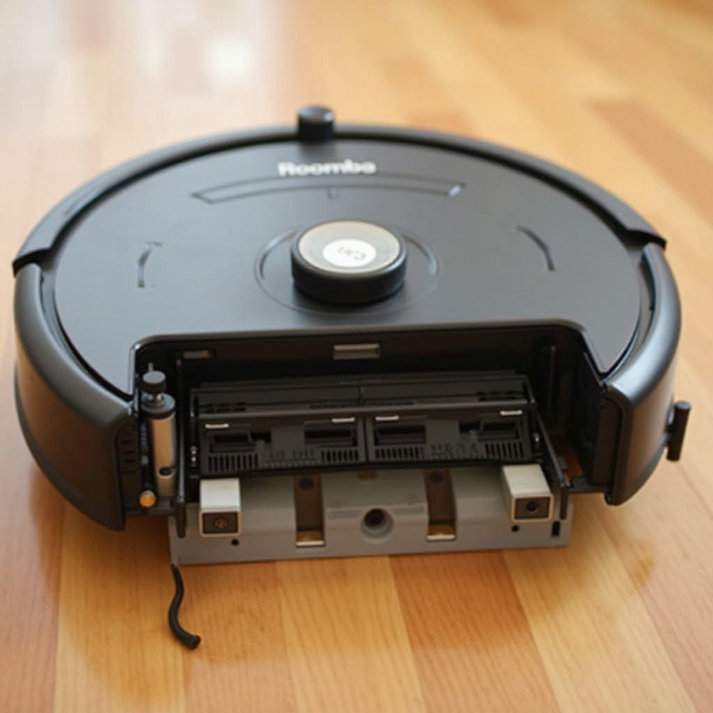 Roomba se mueve pero no está aspirando