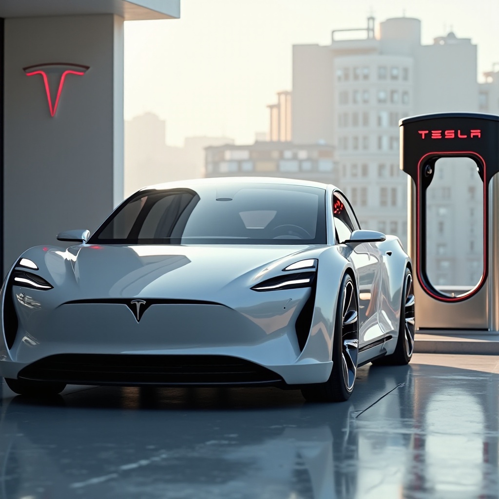 podría ev9 usar el super supercargador de tesla
