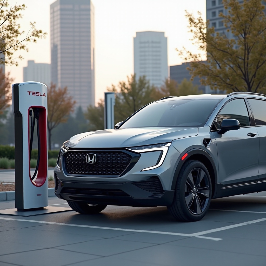 o Honda Prologue pode usar o carregador da Tesla