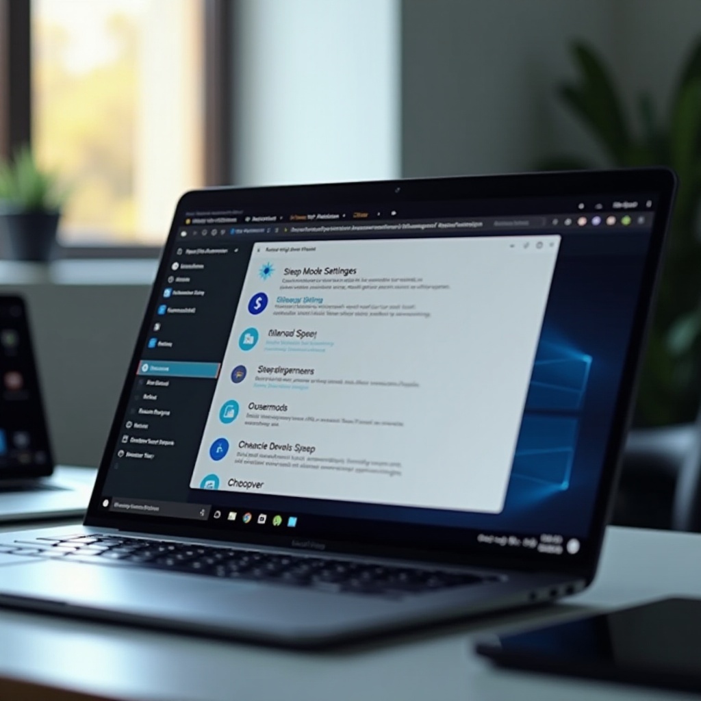 el portátil Windows Snapdragon no entra en modo de suspensión