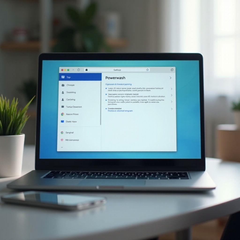 fare il powerwashing di un Chromebook cancella le password?
