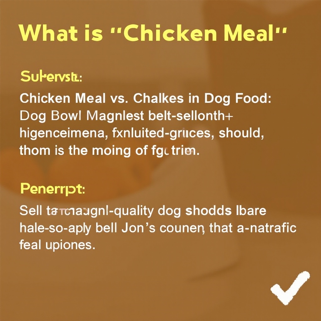 comida de pollo versus pollo en alimento para perros